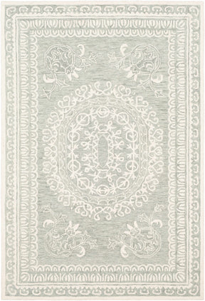 Parson Ivory/Sage Wool Area Rug - Ornate Home