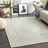 Parson Ivory/Sage Wool Area Rug - Ornate Home