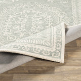 Parson Ivory/Sage Wool Area Rug - Ornate Home