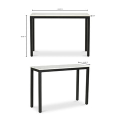 Parson White Console Table - Ornate Home