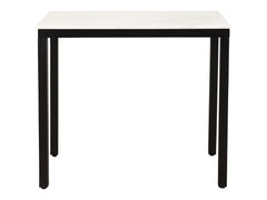 Parson White Marble Mini Desk - Ornate Home