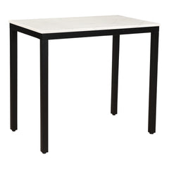 Parson White Marble Mini Desk - Ornate Home