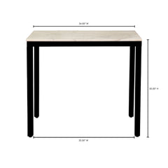 Parson White Marble Mini Desk - Ornate Home