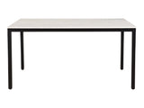 Parson White Marble Small Dining Table - Ornate Home