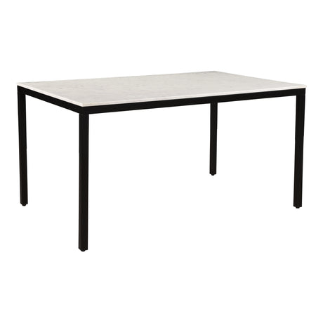 Parson White Marble Small Dining Table - Ornate Home
