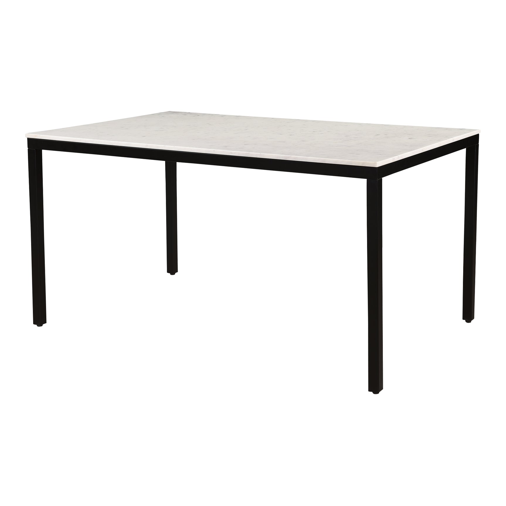 Parson White Marble Small Dining Table - Ornate Home
