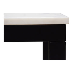 Parson White Marble Small Dining Table - Ornate Home