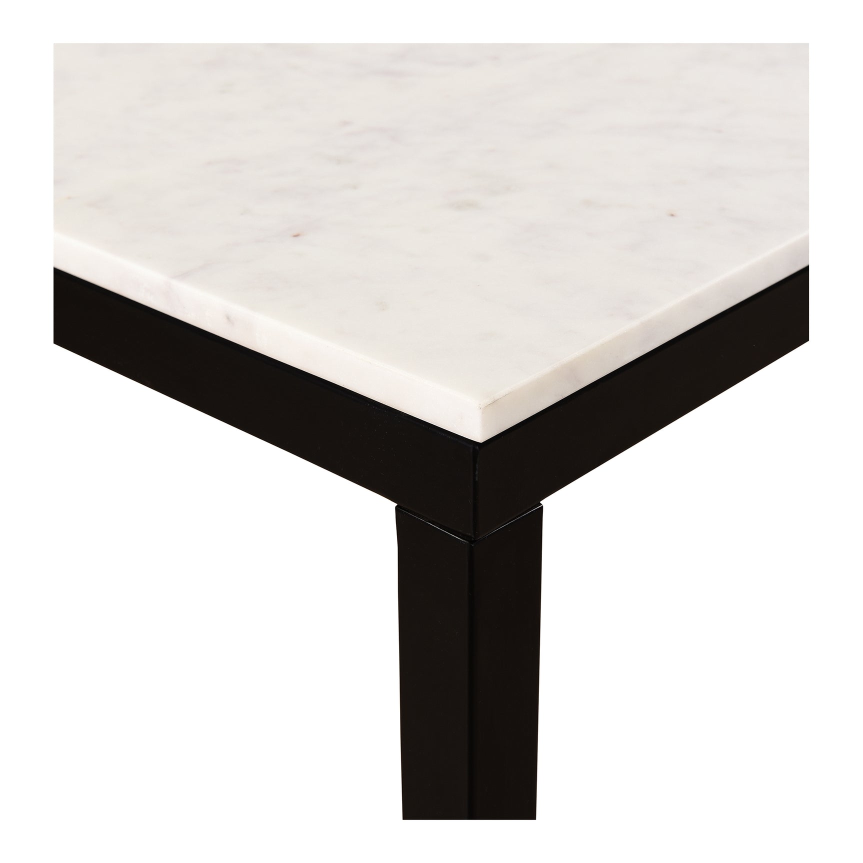Parson White Marble Small Dining Table - Ornate Home