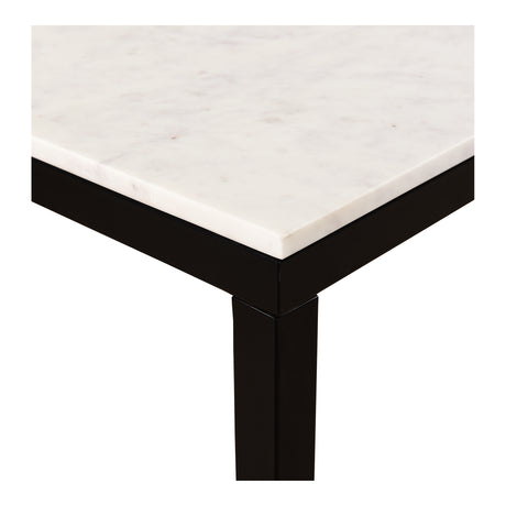Parson White Marble Small Dining Table - Ornate Home