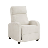 Parsons Beige Reclining Chair - Ornate Home