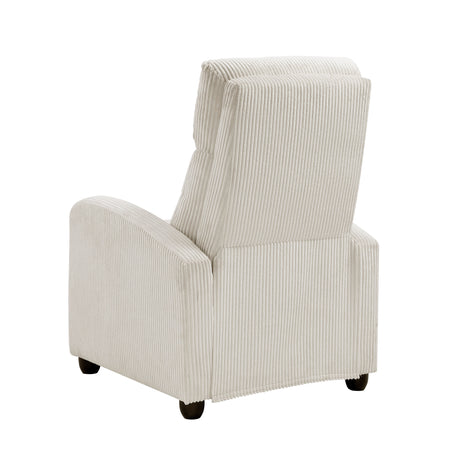 Parsons Beige Reclining Chair - Ornate Home