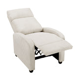 Parsons Beige Reclining Chair - Ornate Home