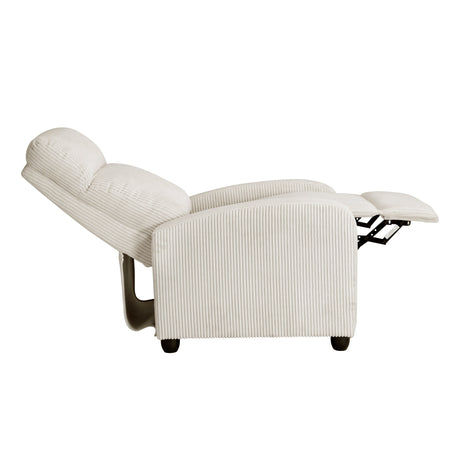 Parsons Beige Reclining Chair - Ornate Home