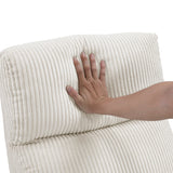 Parsons Beige Reclining Chair - Ornate Home