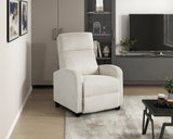Parsons Beige Reclining Chair - Ornate Home