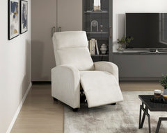 Parsons Beige Reclining Chair - Ornate Home