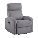 Parsons Dark Gray Power Lift Chair - Ornate Home