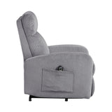 Parsons Dark Gray Power Lift Chair - Ornate Home