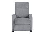 Parsons Dark Gray Reclining Chair - Ornate Home