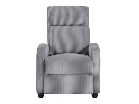 Parsons Dark Gray Reclining Chair - Ornate Home