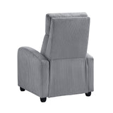 Parsons Dark Gray Reclining Chair - Ornate Home