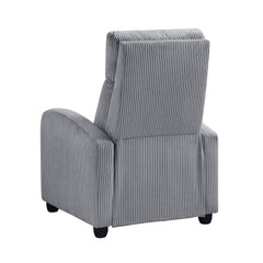 Parsons Dark Gray Reclining Chair - Ornate Home