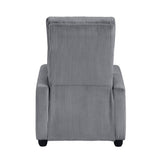 Parsons Dark Gray Reclining Chair - Ornate Home
