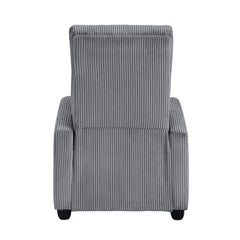 Parsons Dark Gray Reclining Chair - Ornate Home