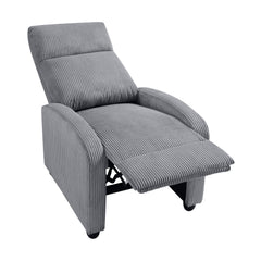 Parsons Dark Gray Reclining Chair - Ornate Home