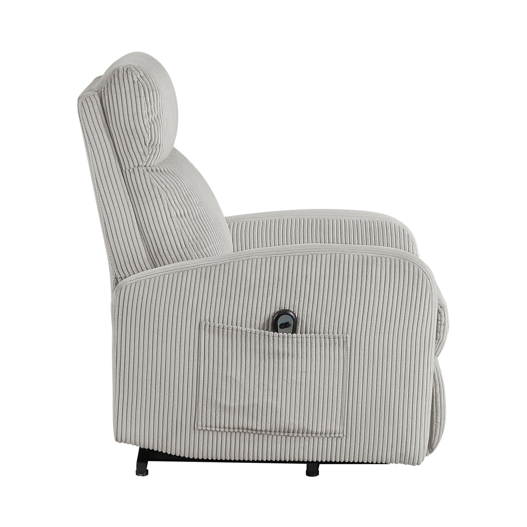 Parsons Gray Power Lift Chair - Ornate Home