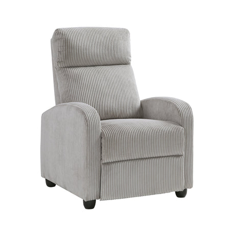 Parsons Gray Reclining Chair - Ornate Home