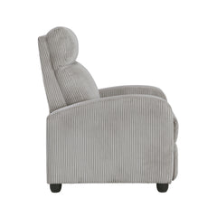 Parsons Gray Reclining Chair - Ornate Home