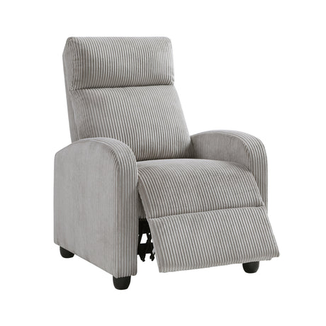 Parsons Gray Reclining Chair - Ornate Home