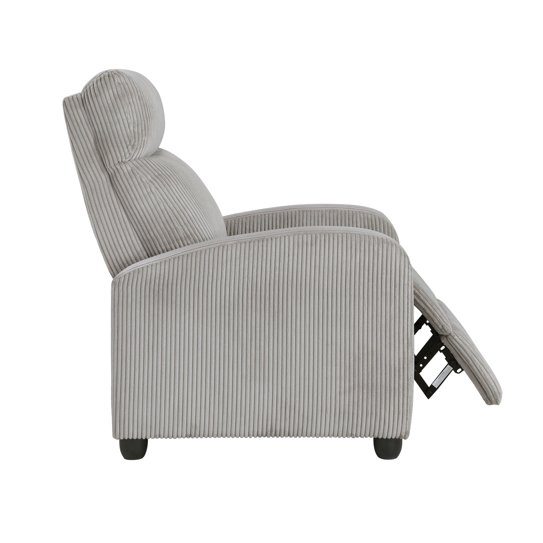 Parsons Gray Reclining Chair - Ornate Home