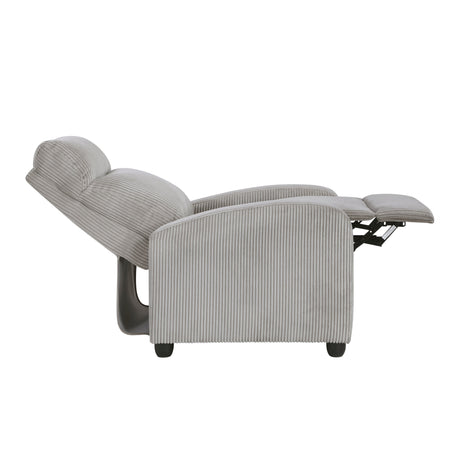 Parsons Gray Reclining Chair - Ornate Home