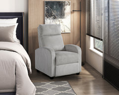 Parsons Gray Reclining Chair - Ornate Home