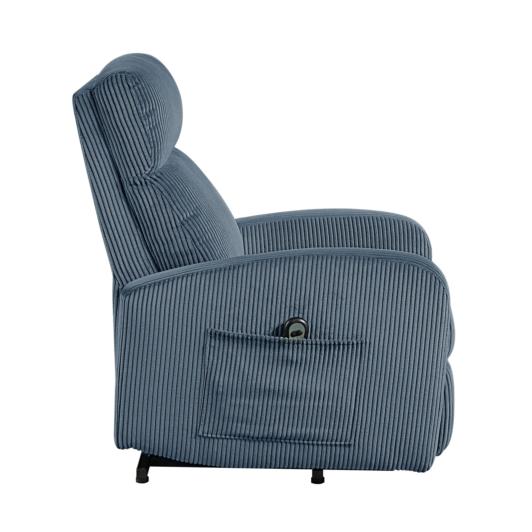 Parsons Midnight Blue Power Lift Chair - Ornate Home