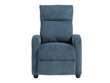 Parsons Midnight Blue Reclining Chair - Ornate Home