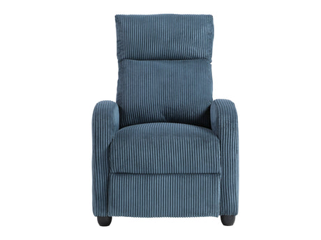 Parsons Midnight Blue Reclining Chair - Ornate Home