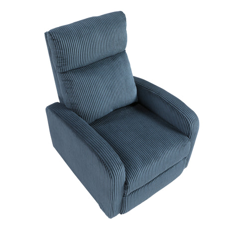 Parsons Midnight Blue Reclining Chair - Ornate Home
