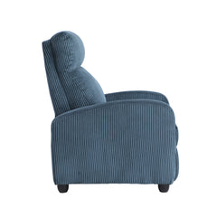 Parsons Midnight Blue Reclining Chair - Ornate Home