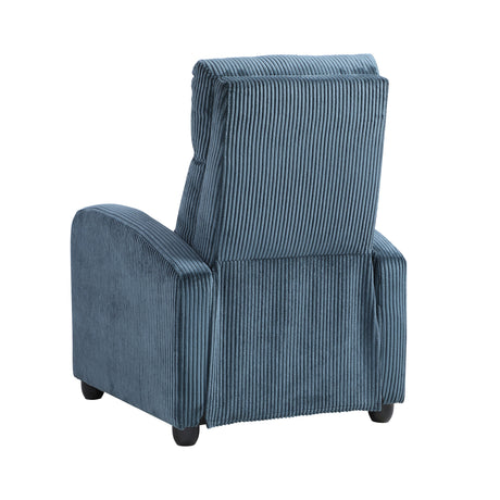 Parsons Midnight Blue Reclining Chair - Ornate Home