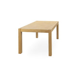 Parsons True Natural 84" Rectangular Dining Table