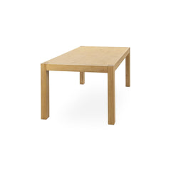Parsons True Natural 84" Rectangular Dining Table