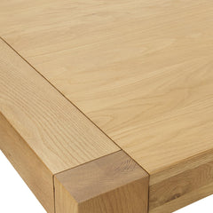 Parsons True Natural 84" Rectangular Dining Table