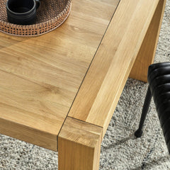 Parsons True Natural 84" Rectangular Dining Table