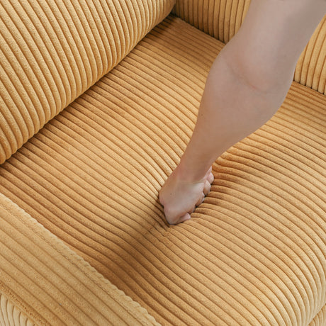 Parsons Yellow Reclining Chair - Ornate Home