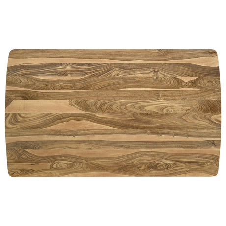 Partridge Antique Camel 5-piece Counter Height Dining Room Set - Ornate Home