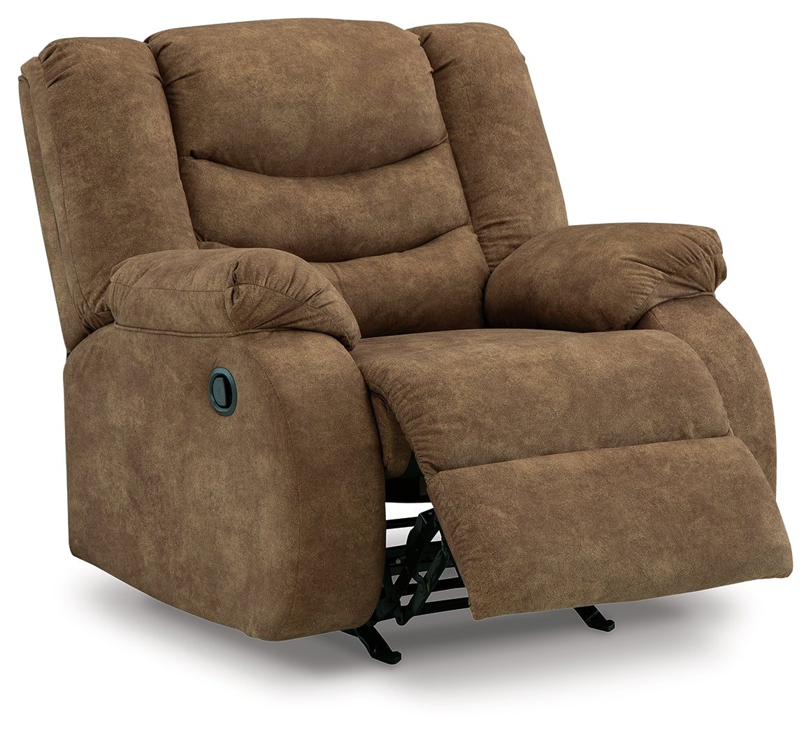 Partymate Brindle Manual Recliner - Ornate Home