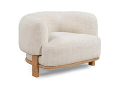 Pasadena Natural  Accent Chair - Ornate Home